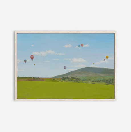 A landscape with balloons / Yaniv Dror