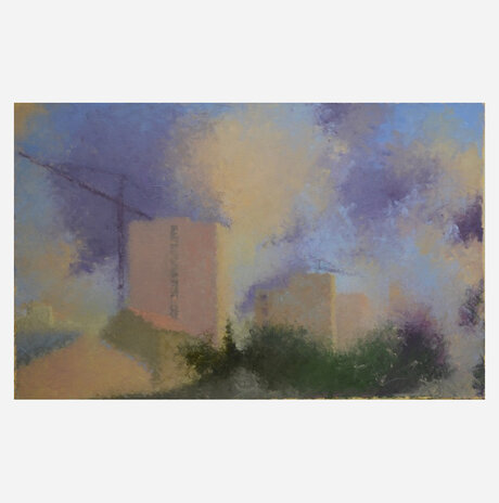 Purple City and Sky / Noa Arbel